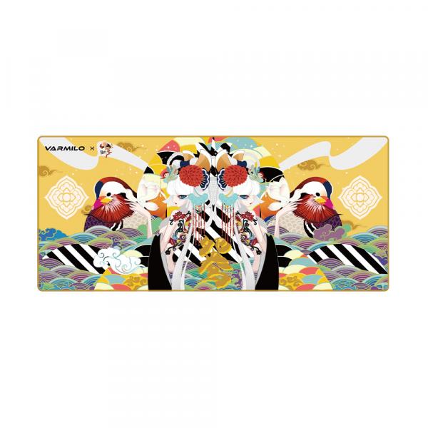 Varmilo Lovebirds Gold Desk Mat XL (900*400 mm) в Ташкенте - фото