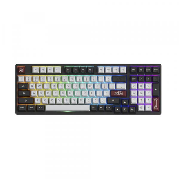 AKKO 3098S RGB Dracula Hotswappable [CS Silver] Toshkentda - fotosurat