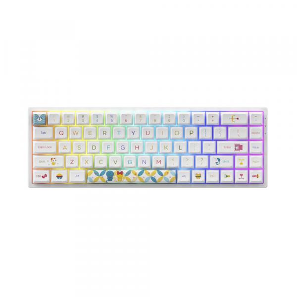AKKO 3068B RGB Doraemon Rainbow [CS Jelly Pink] Toshkentda - fotosurat
