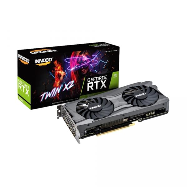 INNO3D GeForce RTX 3070 8GB GDDR6 TWIN X2 LHR в Ташкенте - фото