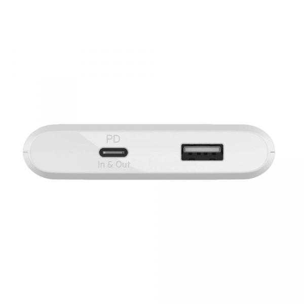 Belkin 10000mAh 18W USB-A / USB-C White в Ташкенте - фото