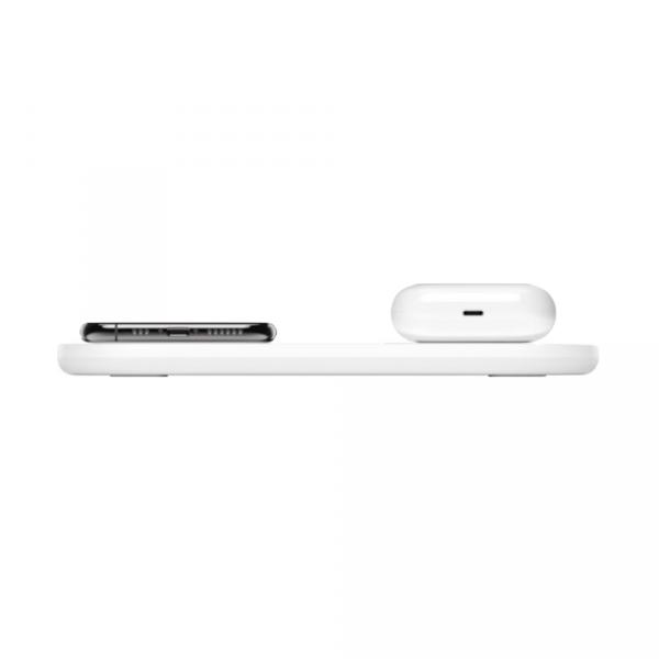 Belkin Dual Pads Wireless Charging Qi 15W White Toshkentda - fotosurat