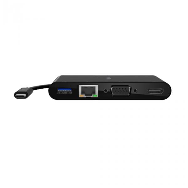 Belkin USB-C - Ethernet / HDMI / VGA / USB-A Black в Ташкенте - фото