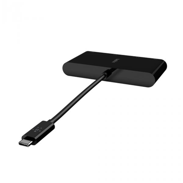 Belkin USB-C - Ethernet / HDMI / VGA / USB-A Black в Ташкенте - фото