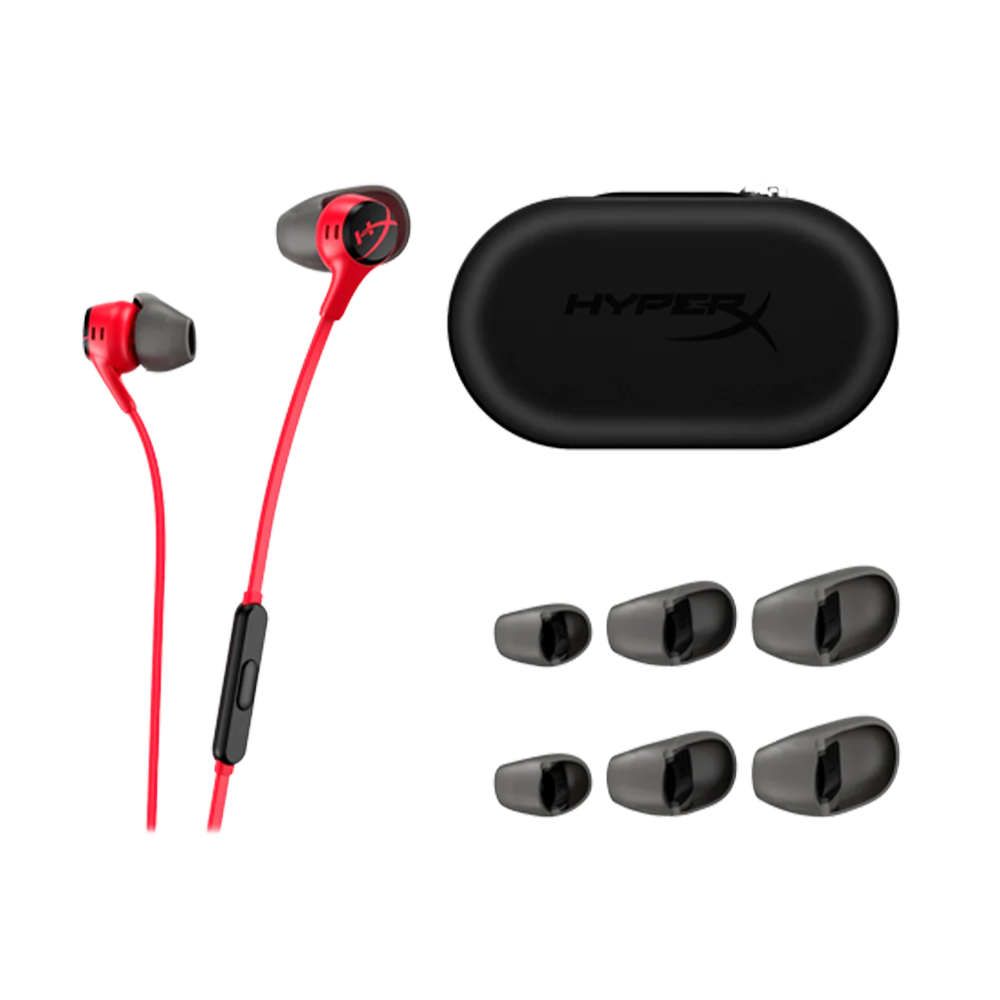 Наушники HyperX Cloud Earbuds II, Red. Купить в Ташкенте