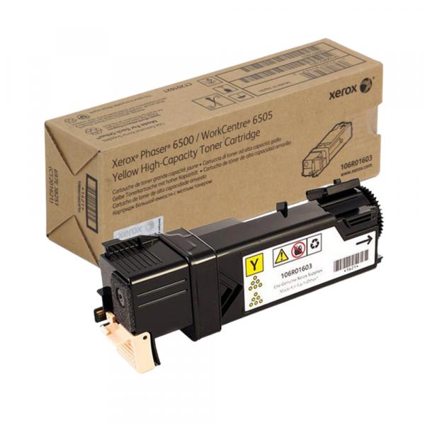 Xerox 106R01603 Yellow [для Xerox Phaser 6500N/6500DN - WorkCentre 6505/6505DN] в Ташкенте - фото