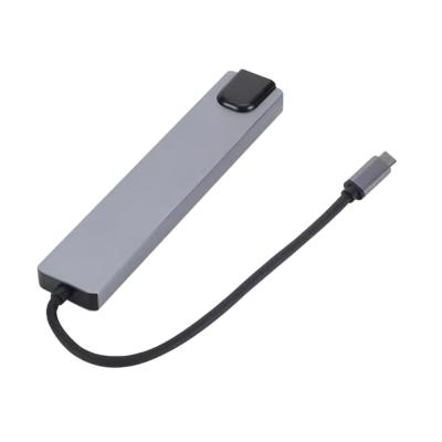 8in1 USB-C to HDMI / 2x USB-A / 2x USB-C / RJ45(100mb) / SD+TF