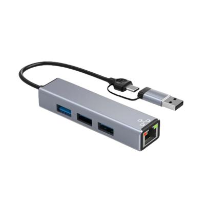 T-3620 / 3-Port / USB 3.0 +RJ45