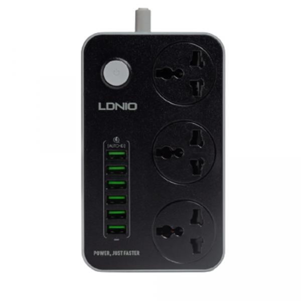 LDNIO SC3604 / 3 розетки / 6xUSB / 2m Toshkentda - fotosurat