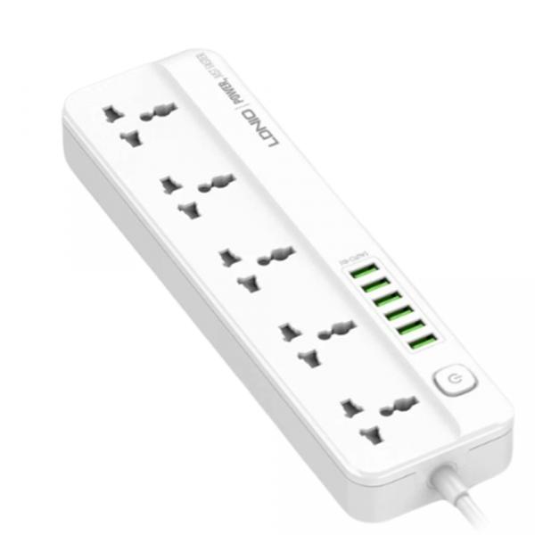 LDNIO SC5614 / 5 sockets / 6xUSB / 2m в Ташкенте - фото