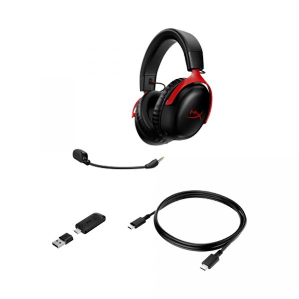 HyperX Cloud III Red Toshkentda - fotosurat