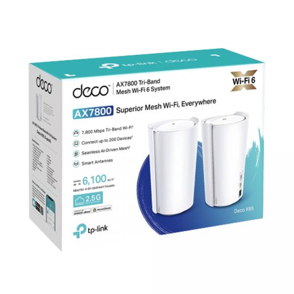 TP-Link Deco X95 /AX7800 (2-pack) в Ташкенте - фото