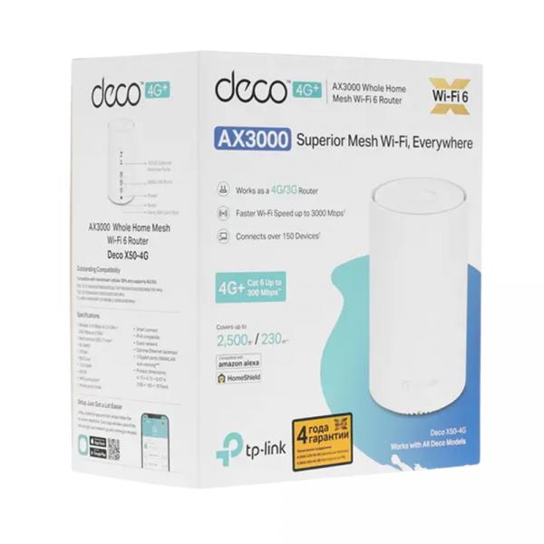 TP-Link Deco X50-4G (1-Pack) в Ташкенте - фото