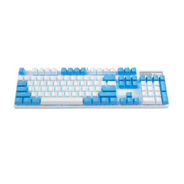 Rapoo V500 Pro White Cerulean [Blue Switch] Toshkentda - fotosurat