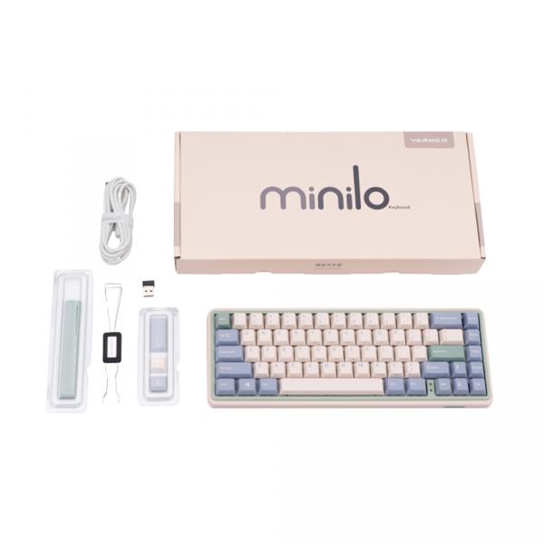 Varmilo Minilo VXT67 Eucalyptus [Gateron G Pro 2.0 Brown Switch] / EN в Ташкенте - фото