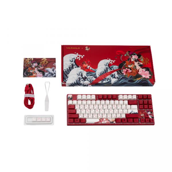 Varmilo VEM87 Koi [EC V2 Rose] / UA в Ташкенте - фото