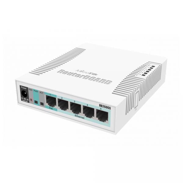 MikroTik RB260GS [CSS106-5G-1S] Toshkentda - fotosurat