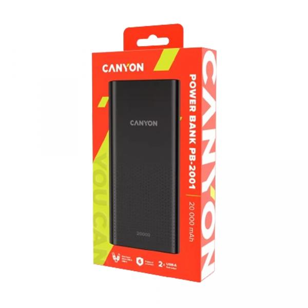 Canyon PB-2001 20000mAh Black в Ташкенте - фото