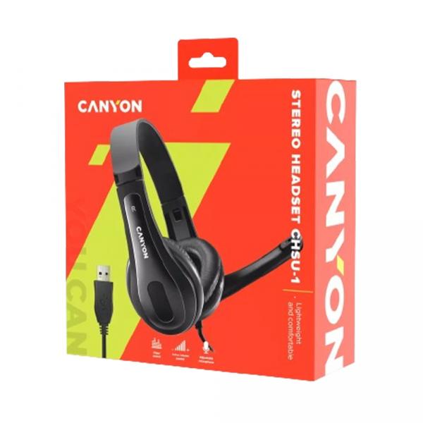 Canyon CHSU-1 Black / USB в Ташкенте - фото