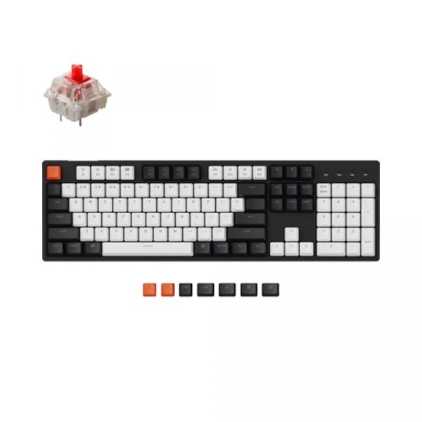 Keychron C2 [Gateron G Pro Red] HotSwap RGB Black / UA в Ташкенте - фото