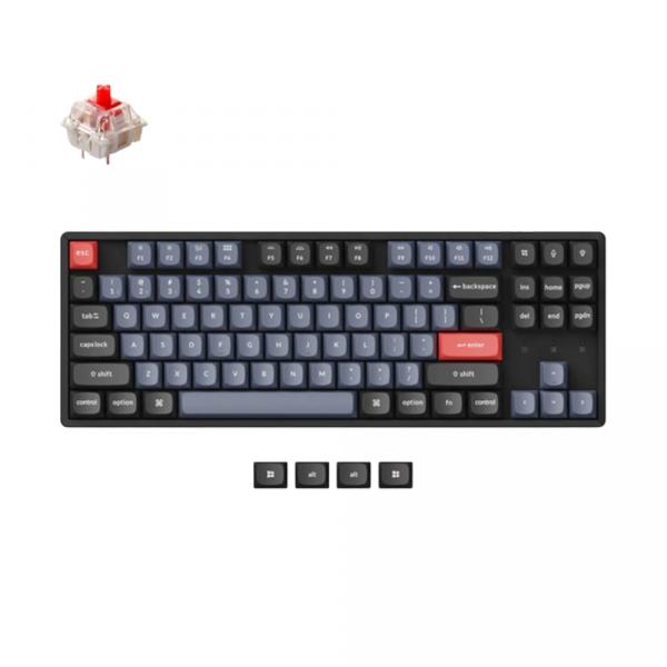 Keychron K8 Pro [Gateron G Pro Red] HotSwap Aluminum Frame RGB Black в Ташкенте - фото