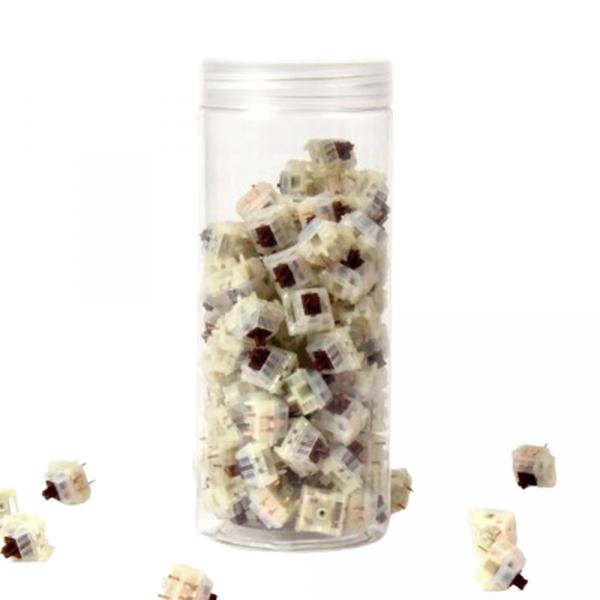Keychron Gateron Cap V2 Milky Brown 110pcs [G33] в Ташкенте - фото