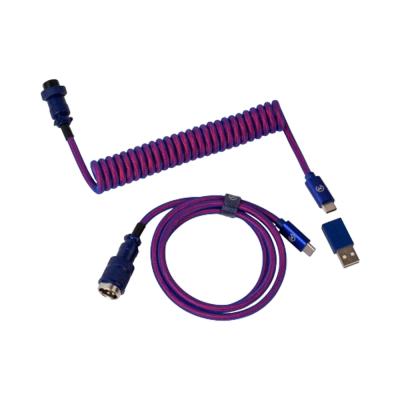 Keychron Premium Coiled Aviator Straight Purple