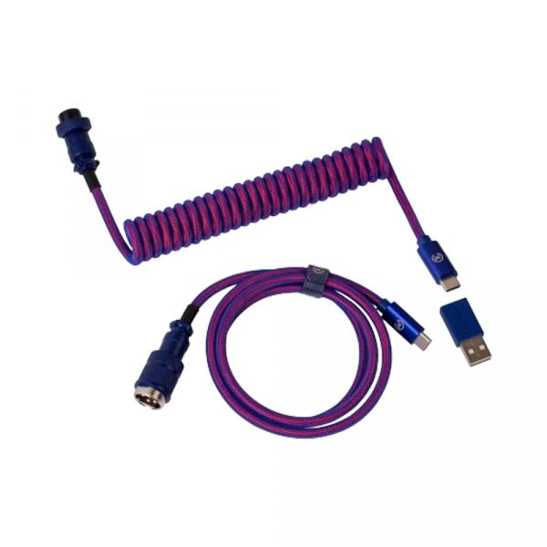 Keychron Premium Coiled Aviator Straight Purple Toshkentda - fotosurat