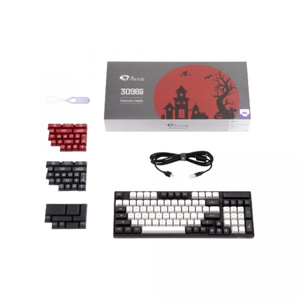 AKKO 3098S RGB Dracula Hotswappable [CS Jelly Pink] в Ташкенте - фото