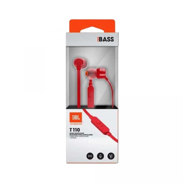 JBL T110 Red в Ташкенте - фото