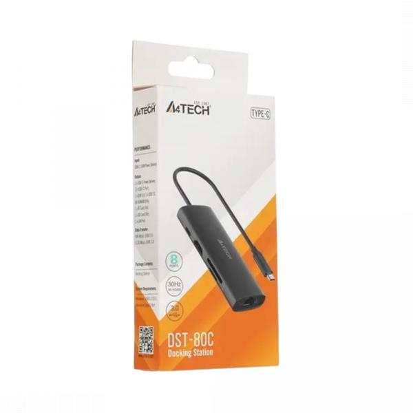 A4Tech DST-80C 8in1 Black в Ташкенте - фото