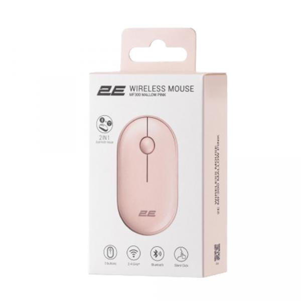 2E MF300 Silent BT Mallow Pink в Ташкенте - фото
