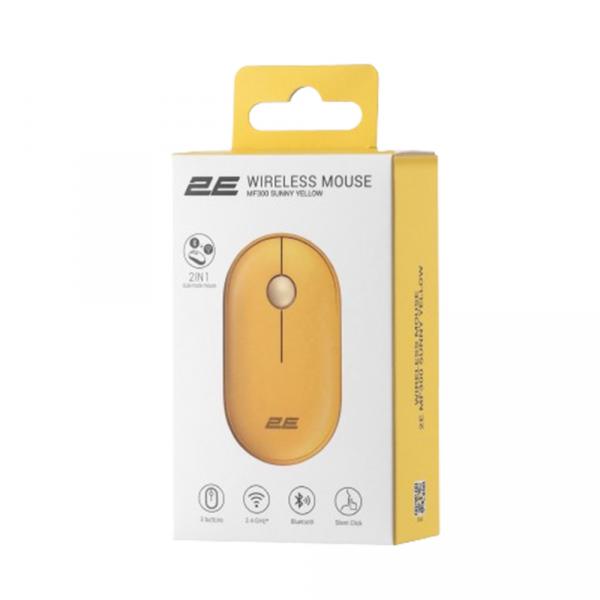 2E MF300 Silent BT Sunny Yellow в Ташкенте - фото