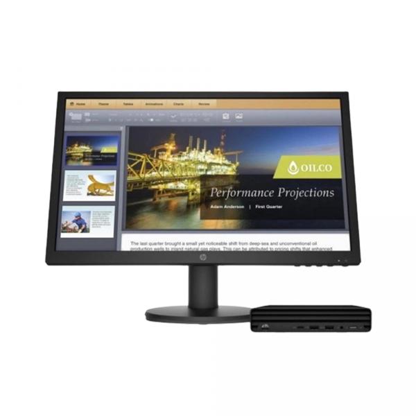 HP 260 G4 DM / i3-10110U / 8GB / HDD 500GB / SSD 128GB / Windows 10 Pro / 23.8" в Ташкенте - фото
