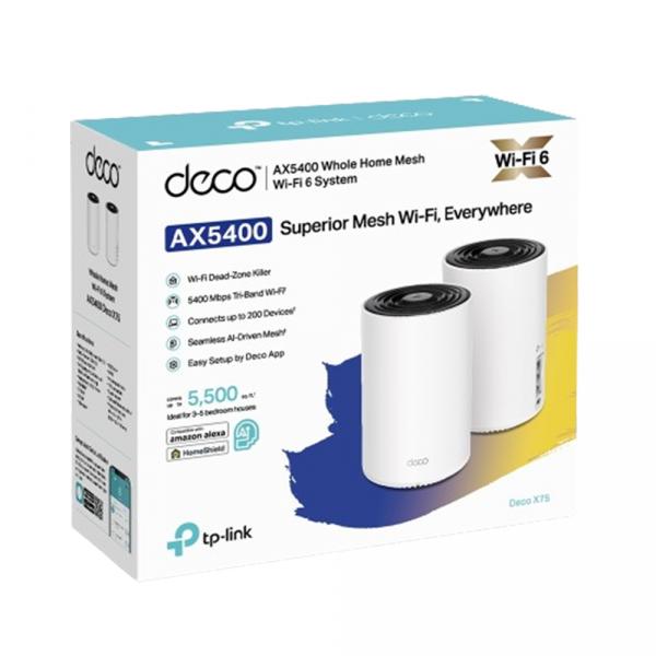 TP-Link Deco X75 /AX5400 (2-pack) Toshkentda - fotosurat