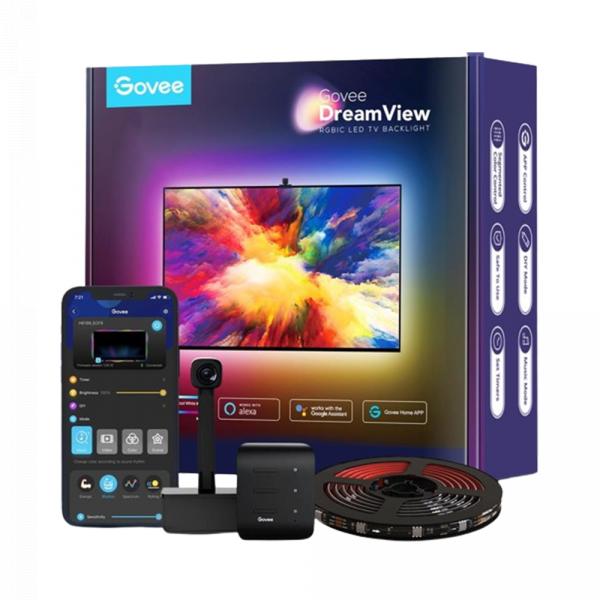 Govee H6199 DreamView T1 TV Backlight 55-65' RGB Black в Ташкенте - фото