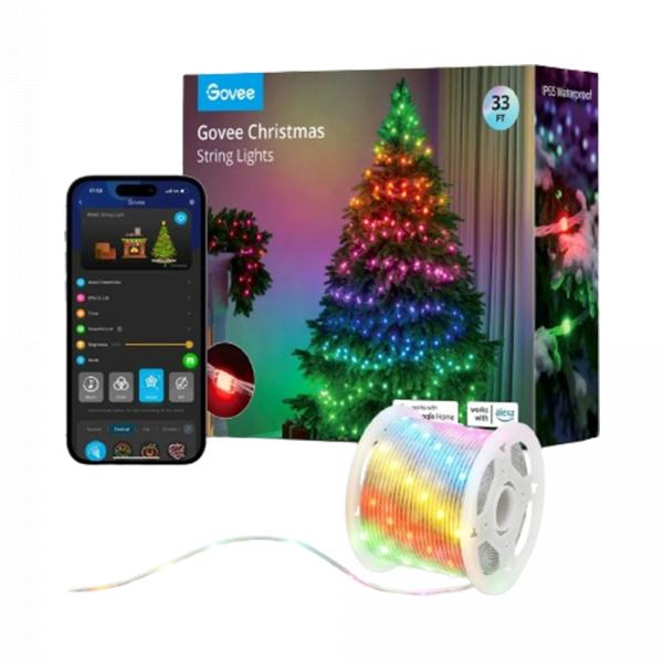 Govee Smart LED H70C1 Christmas Light RGB, IP65 / 10m в Ташкенте - фото