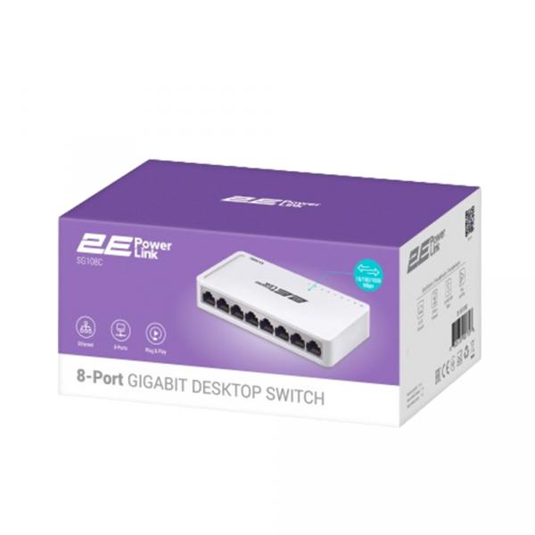 2E PowerLink SF108C 8XFE Toshkentda - fotosurat