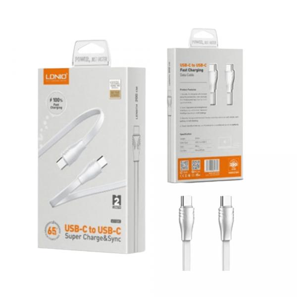 LDNIO LC132C / USB-C на USB-C / 65W / 2m в Ташкенте - фото