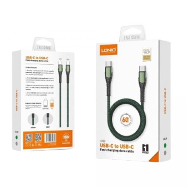 LDNIO LC101 / USB-C на USB-C / 65W / 1m в Ташкенте - фото