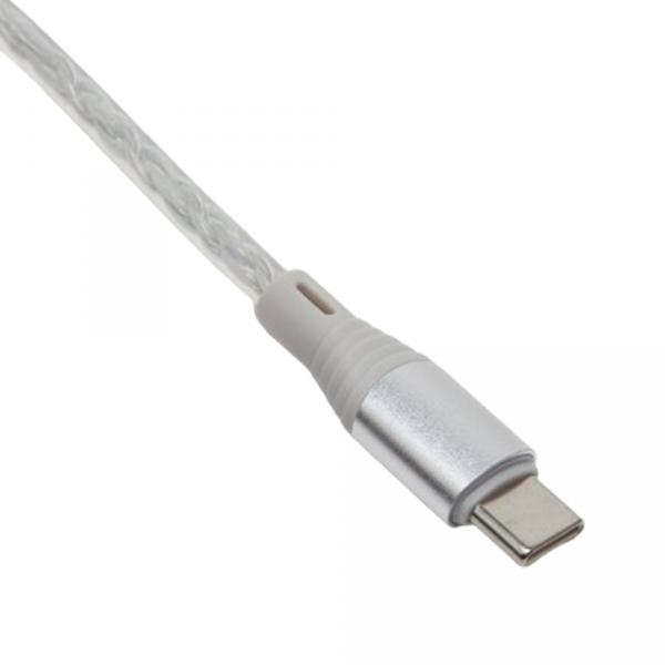 Borofone BX96 Crystal Silicone / USB-C / 1m в Ташкенте - фото