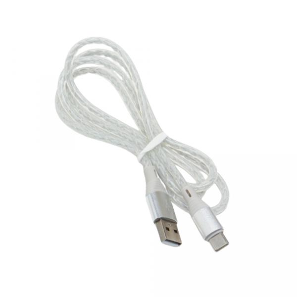 Borofone BX96 Crystal Silicone / USB-C / 1m в Ташкенте - фото