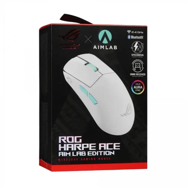 ASUS ROG Harpe Ace Aim Lab Edition White Toshkentda - fotosurat