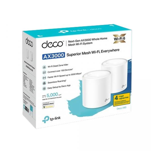 TP-Link Deco X60 /AX3000 (2-pack) Toshkentda - fotosurat