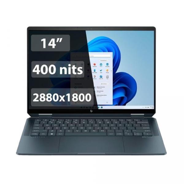 HP Spectre x360 14-eu0005ci / Ultra 5-125H / 16GB / SSD 1TB / 14" Touch 2.8K OLED / Windows 11H / Slate Blue в Ташкенте - фото