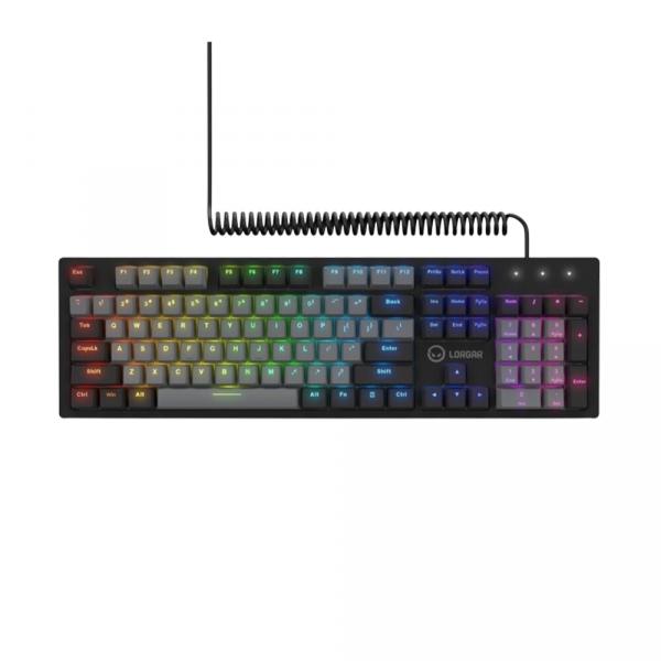 Lorgar Azar 514 RGB EN/RU Black / LRG-GK514B-RU в Ташкенте - фото