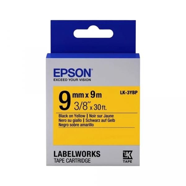 Epson LK3YBP Yellow-Black 9mm/9m в Ташкенте - фото