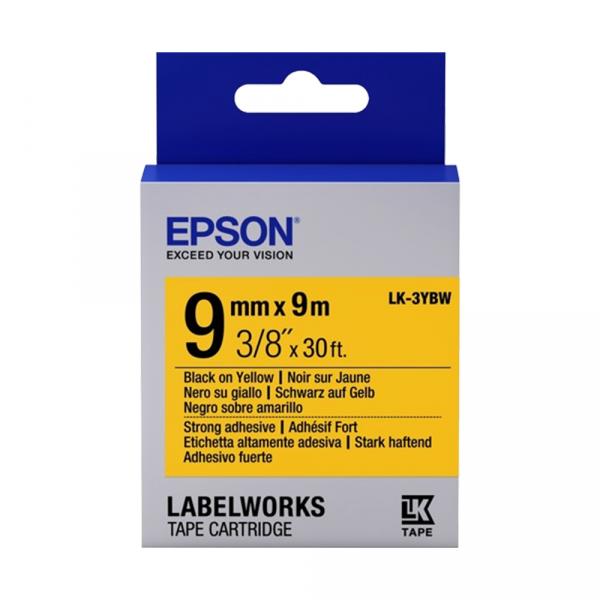 Epson LK3YBW Yellow-Black 9mm/9m в Ташкенте - фото
