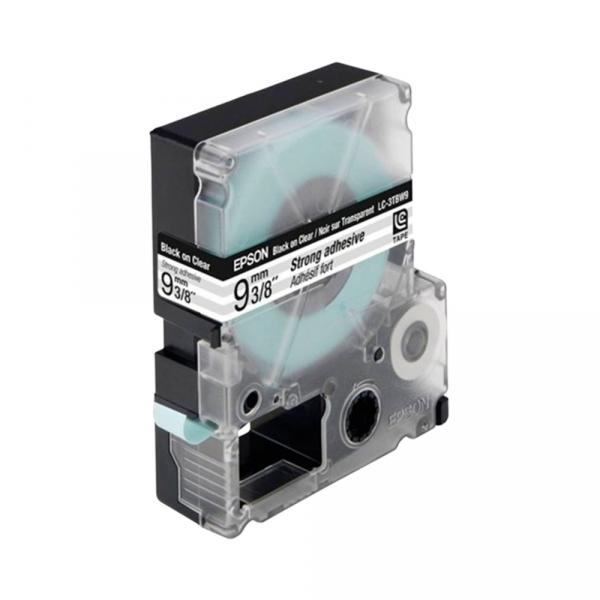 Epson LK3TBW Transparent-Black 9mm/9m в Ташкенте - фото