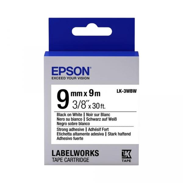 Epson LK3WBW White-Black 9mm/9m в Ташкенте - фото